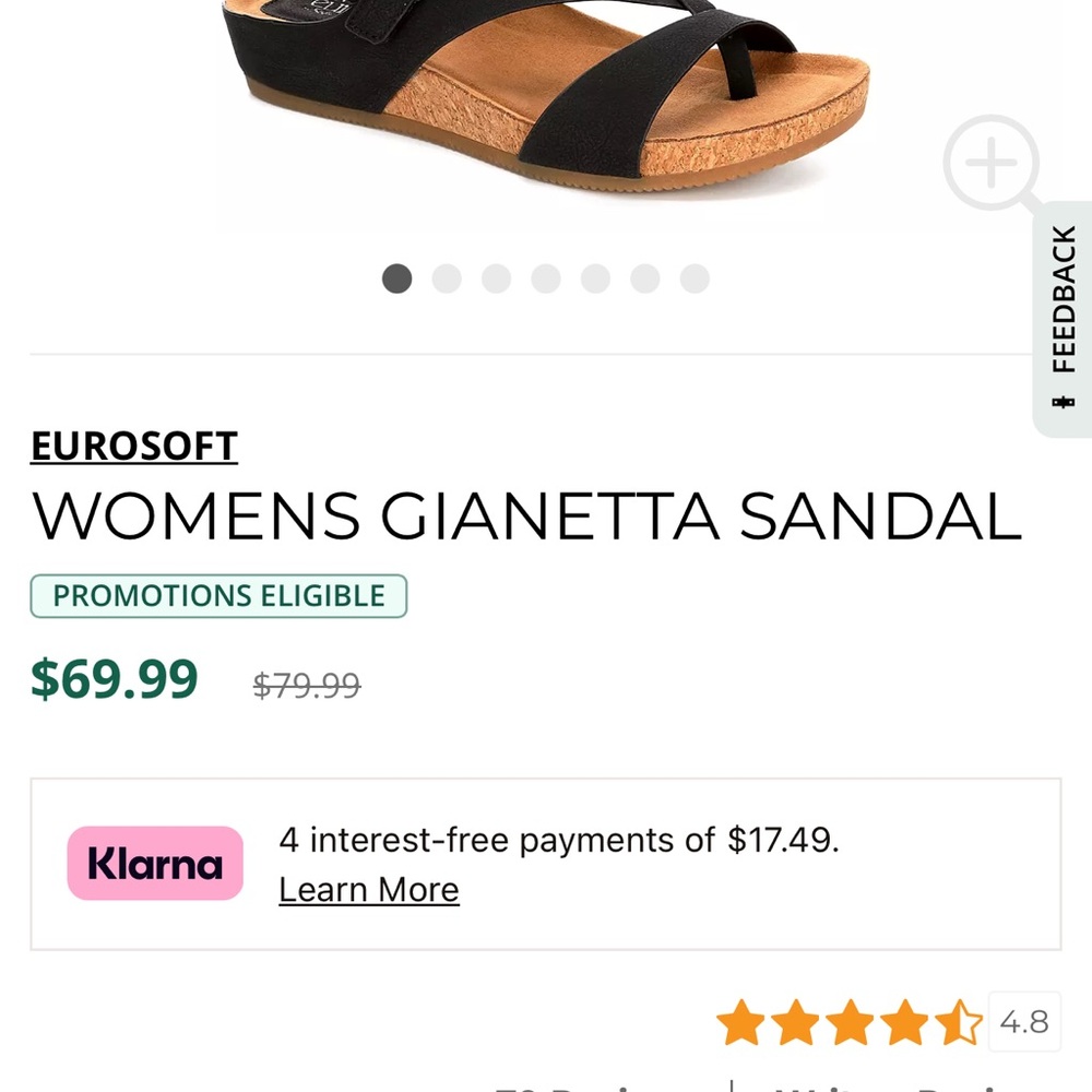Women's Gianetta Black Sandal